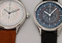 First Look – The New Angelus Instrument de Mesures, Three
Historic Chronograph Scales in One