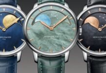 Introducing – The Arnold & Son Perpetual Moon 41.5
Steel “Colours of the Moon” Collection