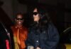 Rihanna and A$AP Rocky Knicks-ify Their Couple Style