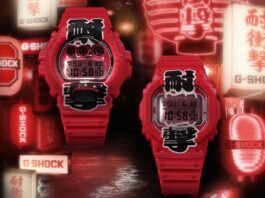 Casio launches its red lantern-inspired G-Shock watches in the US
