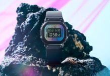 New Casio G-Shock rainbow glass watch coming soon to the US