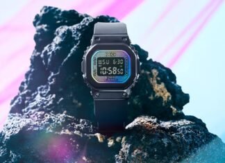 New Casio G-Shock rainbow glass watch coming soon to the US