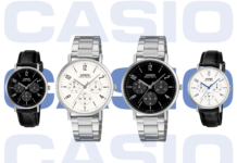 Casio launches new slim multi-hand watches with ion-plated cases