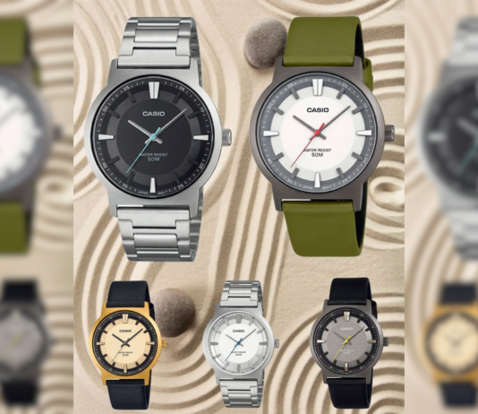 New Casio analog watches with stainless-steel cases on their way