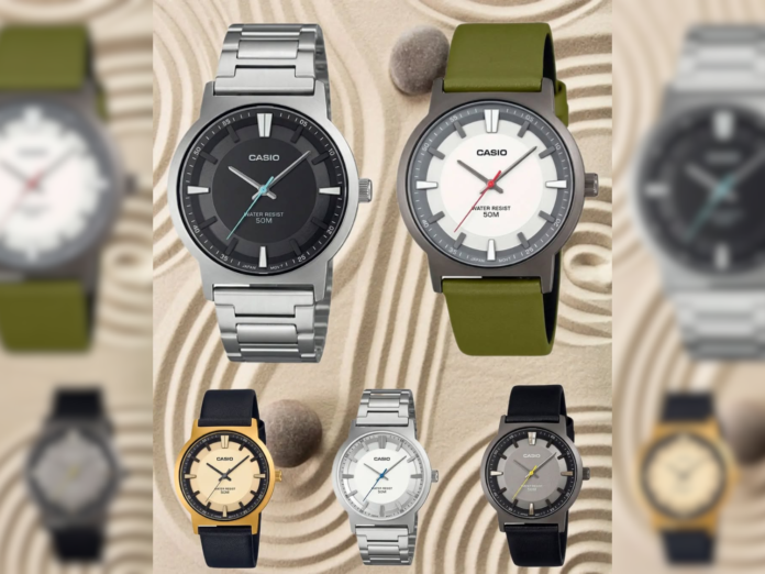 New Casio analog watches with stainless-steel cases on their way