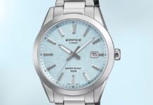 Two new Casio Edifice watches with textured dials now official