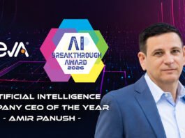 Ceva CEO Amir Panush Named “Artificial Intelligence Company CEO of the Year” in 2026 AI Breakthrough Awards Program