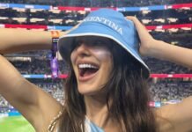 ‘Nobody Does It Like Argentinians’: Camila Morrone’s First World Cup Match Was a Smash