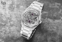 Hands On: Girard-Perregaux Laureato Three Gold
Bridges