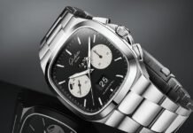 Glashütte Original Seventies Chronograph XV: black and
silver for a regional limited edition