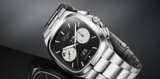 Glashütte Original Seventies Chronograph XV: black and
silver for a regional limited edition