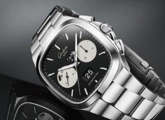 Glashütte Original Seventies Chronograph XV: black and
silver for a regional limited edition