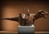 T-Rex leather handbag failed to sell at auction for $500k