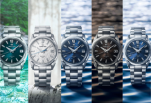 New Grand Seiko Spring Drive watches launch with striking nature-inspired dials