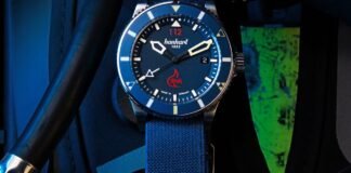 Hanhart Thermosphere Limited Edition: inspired by
firefighting operations