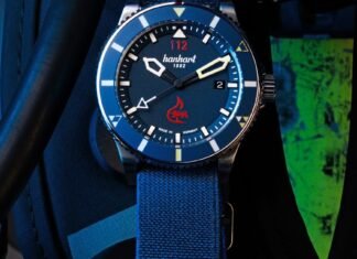 Hanhart Thermosphere Limited Edition: inspired by
firefighting operations
