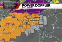 Thunderstorm watch for much of St. Louis region; Tornado watch up north