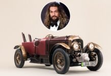 Jason Momoa Teams Up With Hedley Studios on a Bespoke Bentley Blower
