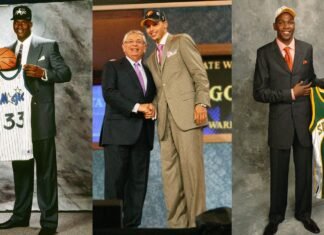 A Look Back at NBA Superstars’ Slightly Embarrassing, Totally Charming Draft Pictures