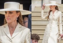 Kate Middleton Dons Bespoke Patrick McDowell at Order of the Garter