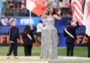 Ex-Canadian PM watches World Cup opener in US, not Canada