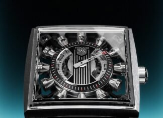 TAG Heuer Monaco Speed 12 introduces a piston-inspired hour
display