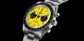 Tudor Introduces the Black Bay Chrono 39 “Bumblebee”