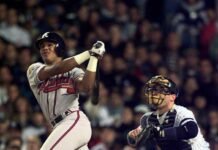 Braves Hall of Famer Andruw Jones meets fans at U.S. Coins and Jewelry, cheering on native Curacao in World Cup