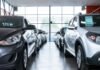 New vehicle sales up, production down