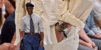 Ralph Lauren spotlights watches on Milan Fashion Week runway