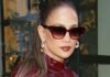Wearing Burgundy With Black Is Chic, But Stylish Celebs in Their 50s Wear It With This Color Instead