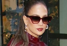 Wearing Burgundy With Black Is Chic, But Stylish Celebs in Their 50s Wear It With This Color Instead