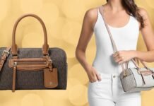Michael Kors $200 mini duffle crossbody purse is on sale for $100