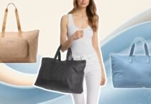 Macy’s $200 reversible Michael Kors weekender is on sale for $75 and perfect for summer travels