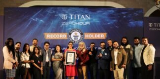 Titan Watches Sets Guinness World Record With Zero Hour 500M Professional Diver’s Automatic Watch.
