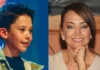 The late Zhanna Friske watches over her beloved son