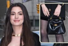 It might look designer, but I’ve just found Anne Hathaway’s smart top-handle handbag on Amazon, and it’s surprisingly affordable