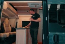 Bespoke Camper Van Features a Top-Tier, No-Compromise Design With Room for Scuba Gear