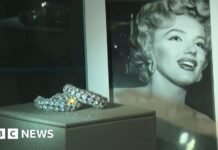 Watch: Marilyn Monroe’s jewellery, dresses and letters auctioned for her 100th birthday