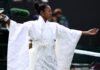 Naomi Osaka Arrives at Wimbledon in Hana Yagi Ceremonial-Inspired Gown