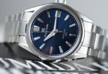First Look – The New 37mm Grand Seiko Spring Drive UFA Lake
Suwa SLGB015