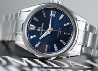 First Look – The New 37mm Grand Seiko Spring Drive UFA Lake
Suwa SLGB015