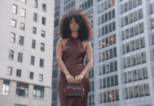 Emily Jones NYC Launches the Black Dover Top Handle Bag — A Mid Luxury Handbag Built From Recycled Materials