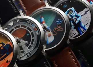 Watch space history tick forward with Xeric Asterisk Space Mission timepieces