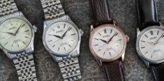 First Look – New Silk-Inspired Dials and a 38mm Case Join
the Seiko Presage Classic Series