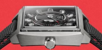 TAG Heuer’s Iconic Racing Watch Gains 12 Cylinders Under the Hood