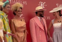 PICS: Bespoke pink look wins Most Stylish at The Curragh