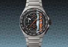 TAG Heuer’s fourth Gulf Oil watch collaboration highlights the technical chaos of Formula 1 racing