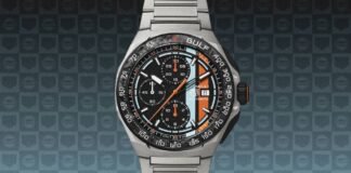 TAG Heuer’s fourth Gulf Oil watch collaboration highlights the technical chaos of Formula 1 racing