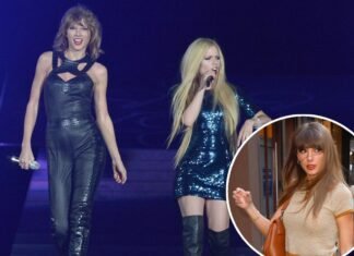 Exclusive | Huge 2000s pop star wins luxury handbag at Taylor Swift’s lavish MSG wedding